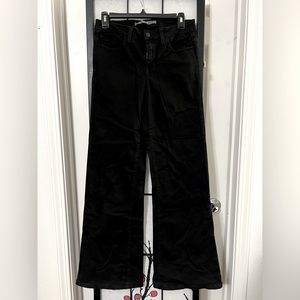 Joe’s Wide Leg Black Jeans